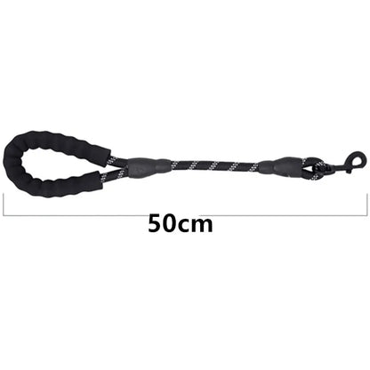 Kort ledkoppel, reflex, nylon