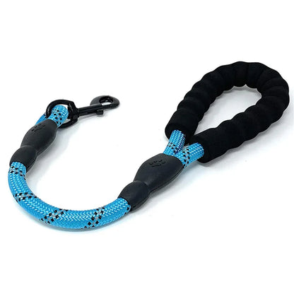 Kort ledkoppel, reflex, nylon