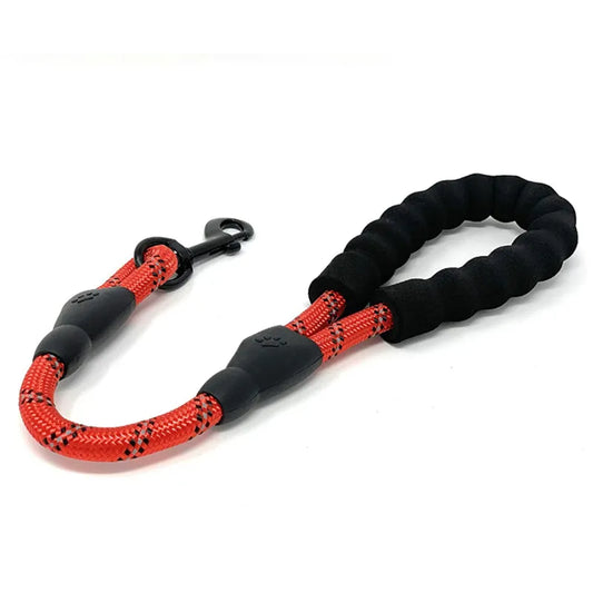 Kort ledkoppel, reflex, nylon
