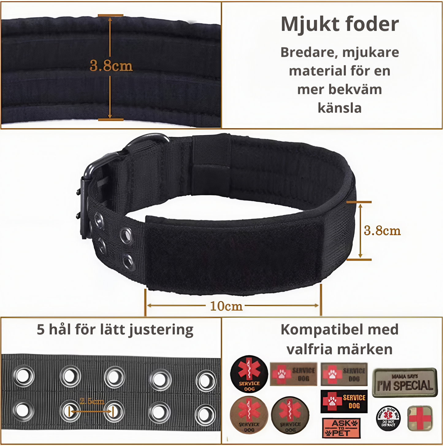 Hundhalsband robust