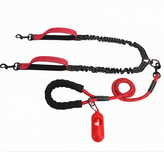 Shockabsorberande dubbelkoppel set